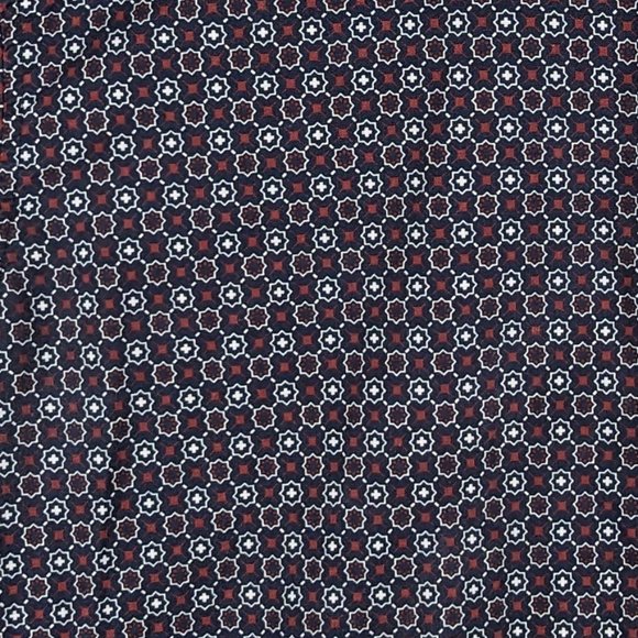 Bruno* Men's Short Sleeve Button Down Straight Hem BOHO Print Shirt~ Size‎ XL - Picture 11 of 11